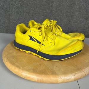 Altra Superior 5 Mens Yellow Trail Running Shoes Sneakers‎ Size 8.5